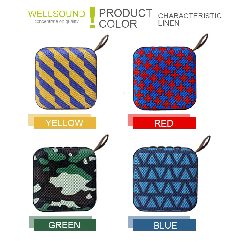 6-Portable Bluetooth Speaker