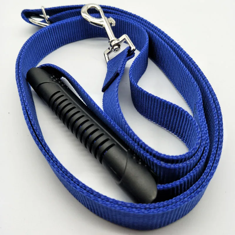 Nylon Dog Leash Bule the Instant Trainer Leash Stop Pulling Pet Walking