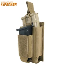 Отличные Элитные бизань тактический Molle подсумок охотничий зажим сумка Военная Пейнтбольная игра AK M4 пистолет клип аксессуар