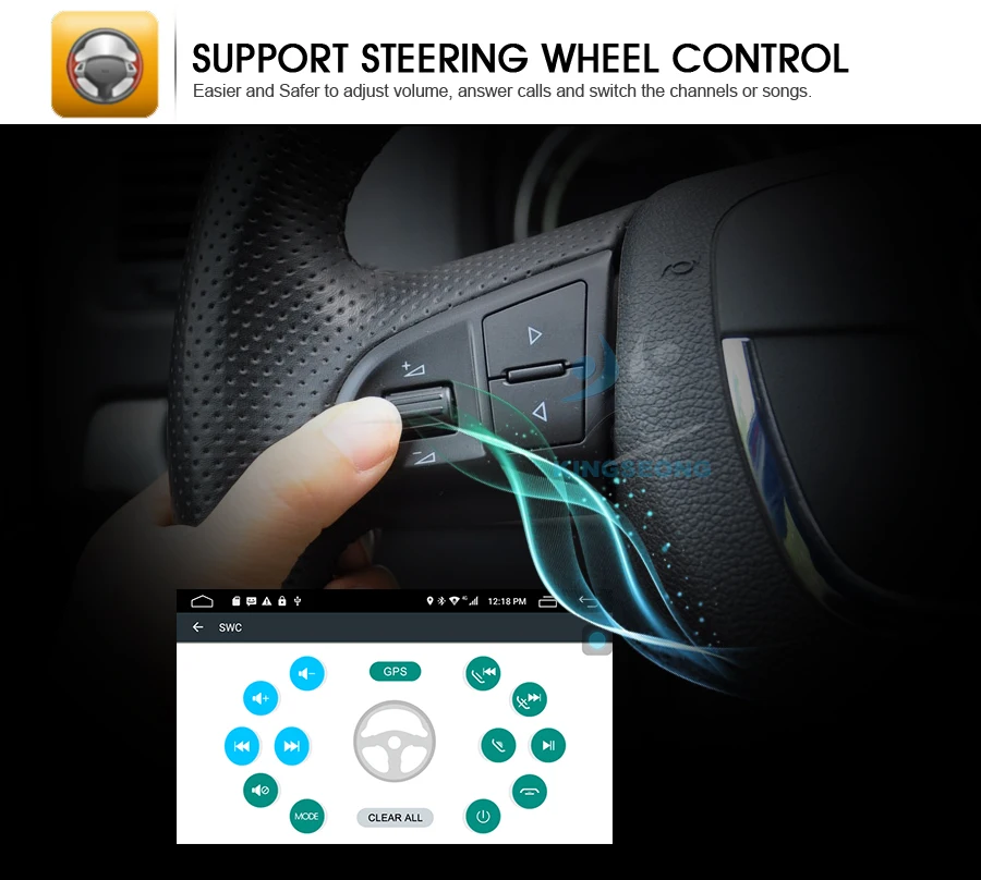 Excellent 1 Din Car PC Android 6.0 Single Din Car Radio DVD GPS Support 4G WIFI OBD TPMS DVR DTV-IN DAB+ Mirror Link 2GB RAM Bluetooth 4
