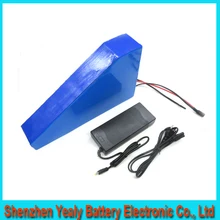 Deep cycle 51.8v 35ah Lithium Battery Pack Powerful 52v 1500w Triangle eBike Battery with triangle bag For Sanyo GA3500 cell