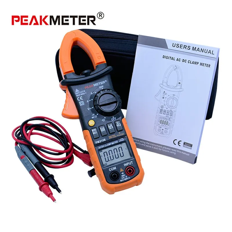 Автоматический мультиметр PM2108A/PM2108 измеритель напряжения переменного