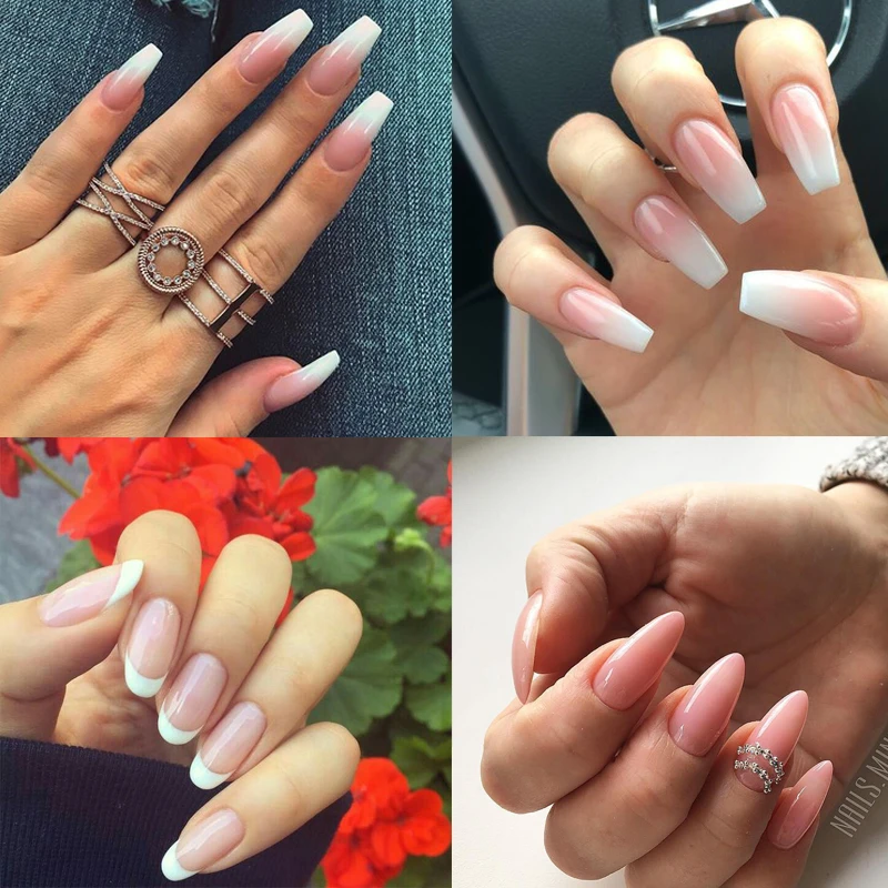 MSHARE Builder Gel Lacquer Camouflage Quick Extension Glue UV Clear Nail Acrylic Nails Semi Permane