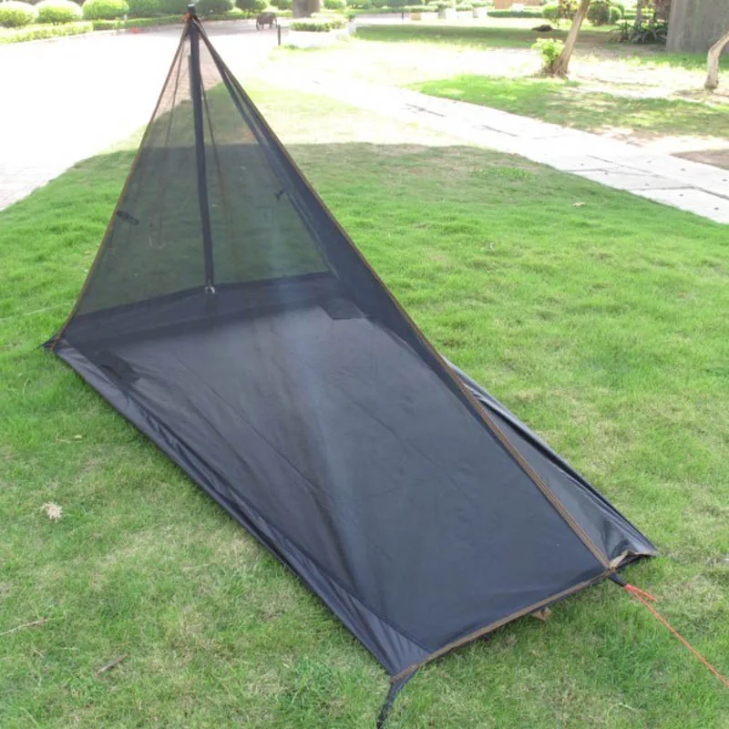 Ultra-leve Gramas! Trapezoidal Única Tenda Gaze – Verão Mosquito 592 1-2persons