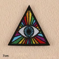 Pink Girl Gang Letters Words Embroidery Punk Clothes Patch For Clothing Iron On Patch Motif Applique Online - Image 3
