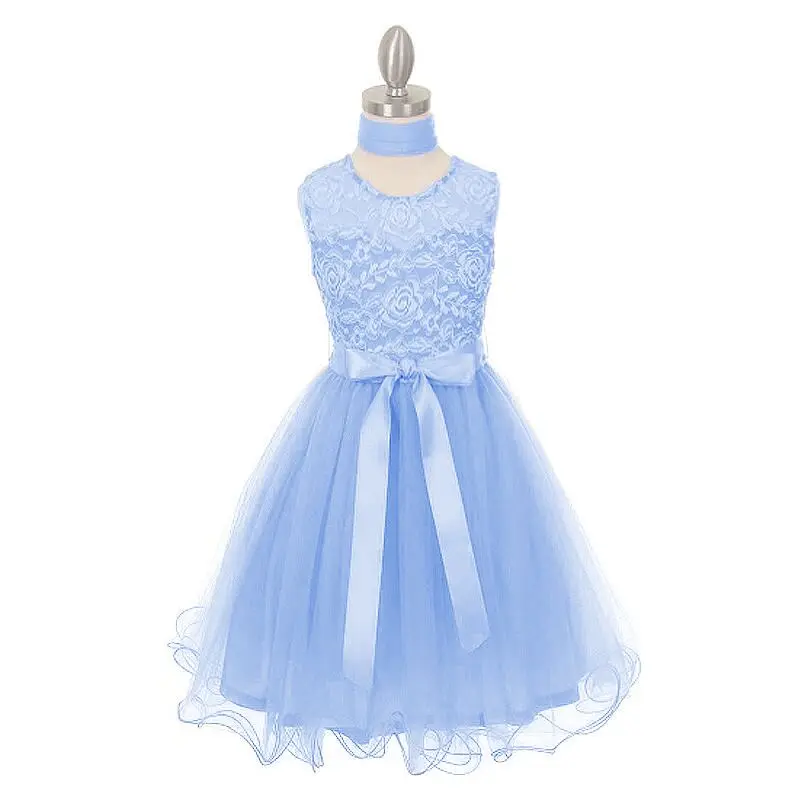 

2019 Summer Kids Dresses For Girls Wedding Dress Toddler Bow Princess Dress Children Birthday Party Dresses Baby Girl Vestidos
