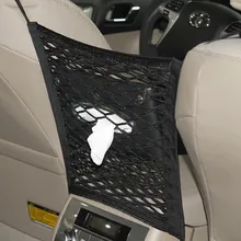 2 шт автомобилей Универсальный тип авто спинка сиденья сумку высокие эластичные двойной хранения авоську чистые полки автомобиль Интимные аксессуары