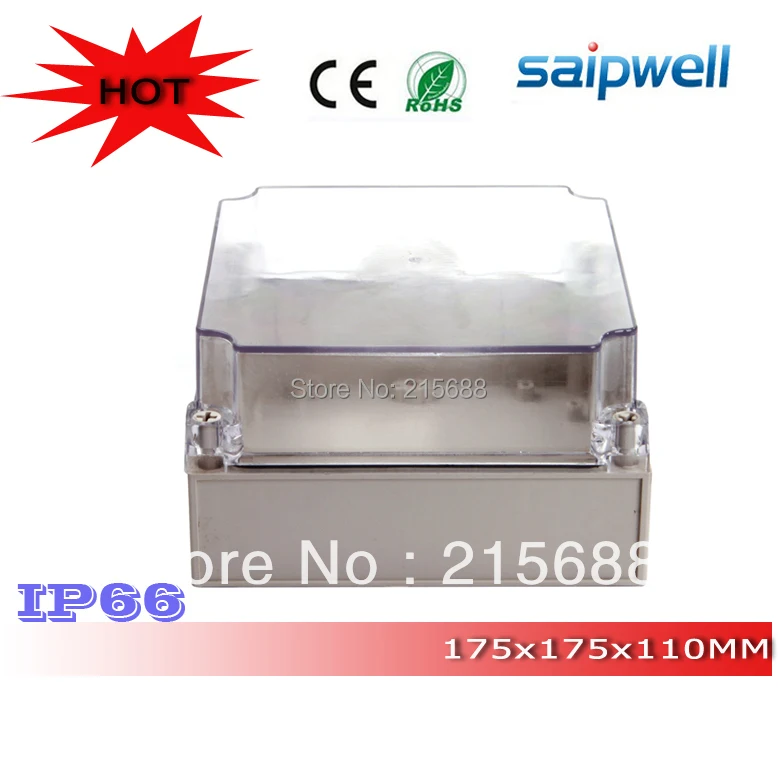 

Saipwell Most Popular IP66 Outdoor Waterproof Box,175*175*110mm