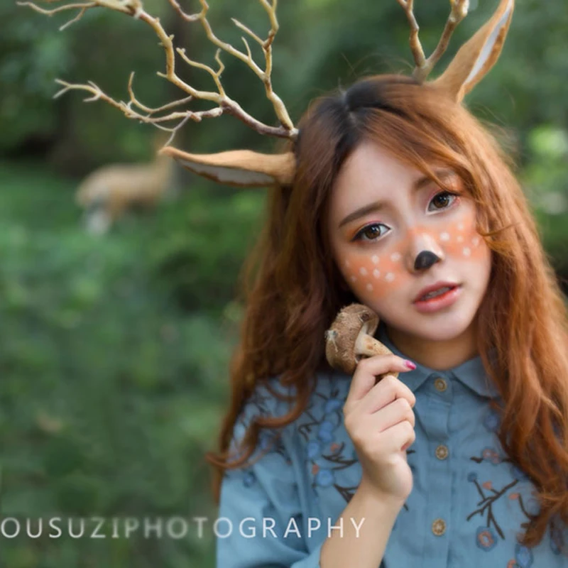 

headbands for women girls gift christmas decorations festive party supplies fashion deer antlers women hair headband