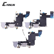 Новинка USB зарядное устройство Порт питания док разъем гибкий кабель с разъемом для наушников для iPhone 6 6S Plus запасные части