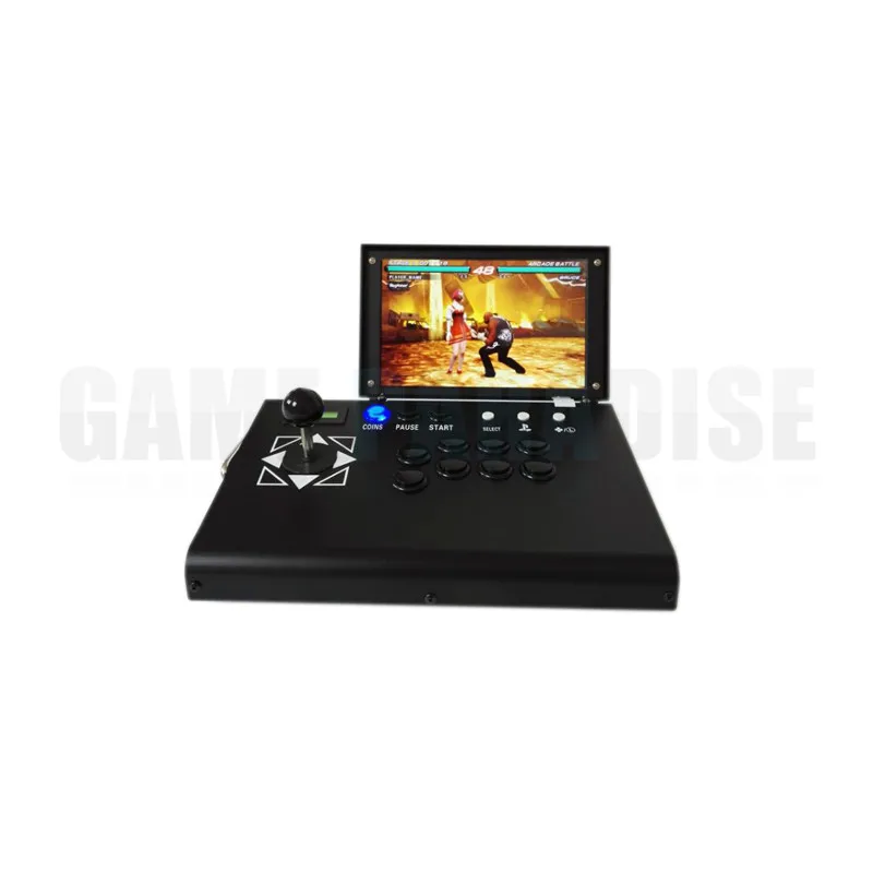 arcade stick console with 10 inch lcd 6