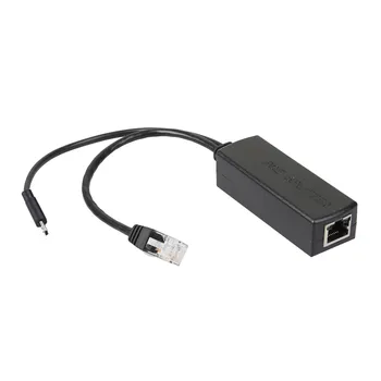 

IEEE 802.3af Micro USB Active PoE Splitter Power Over Ethernet 48V to 5V 2.4A for Tablets Dropcam or Raspberry Pi