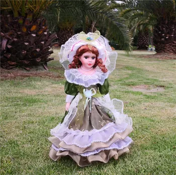 

Height 41cm Russian Lovely ceramic adorable baby doll collection ornaments wedding gift statues decoration dies
