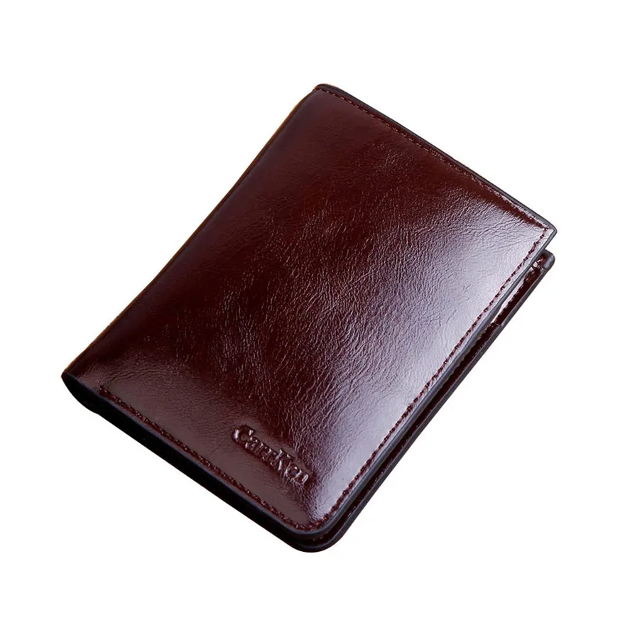 Кошелек для монет мужской классический стиль кошелек короткий Мужской кошелек держатель для карт кожаный кошелек