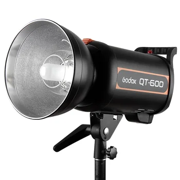 

Godox QT Series QT600 600WS High-Speed Photography Studio Strobe Flash Modeling Light Recycling Time 0.05-1.2s