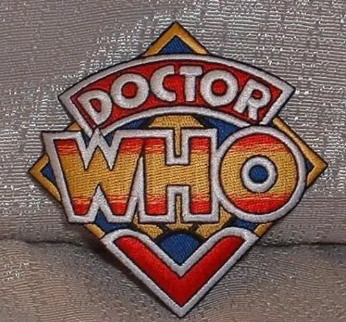 

Doctor Who Tardis TV Series LOGO punk rockabilly applique sew on/ iron on patch Wholesale Free Shipping