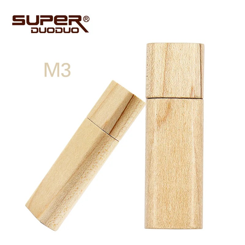 Superduoduo Bamboo usb flash drive 4gb 8gb 16gb fashion wooden Pendrive 32gb 64gb 128gb USB Stick Flash Drive memory stick gift