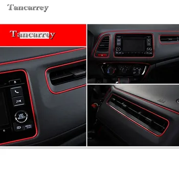 

Car Styling Internal Decoration Line DIY Sticker FOR opel astra honda civic vw golf 7 seat ateca volvo xc60 touran opel insignia