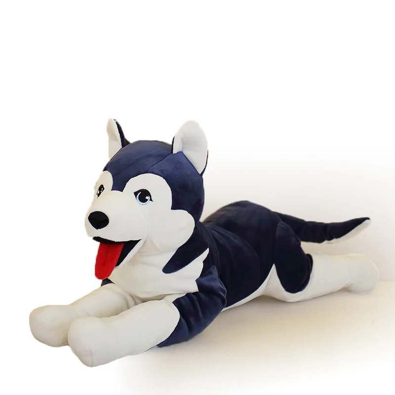 

60/90cm Kawaii Husky Plush Toys Soft Dog Dolls Stuffed Animal Kids Toy Simulation Husky Children Birthday Gifts