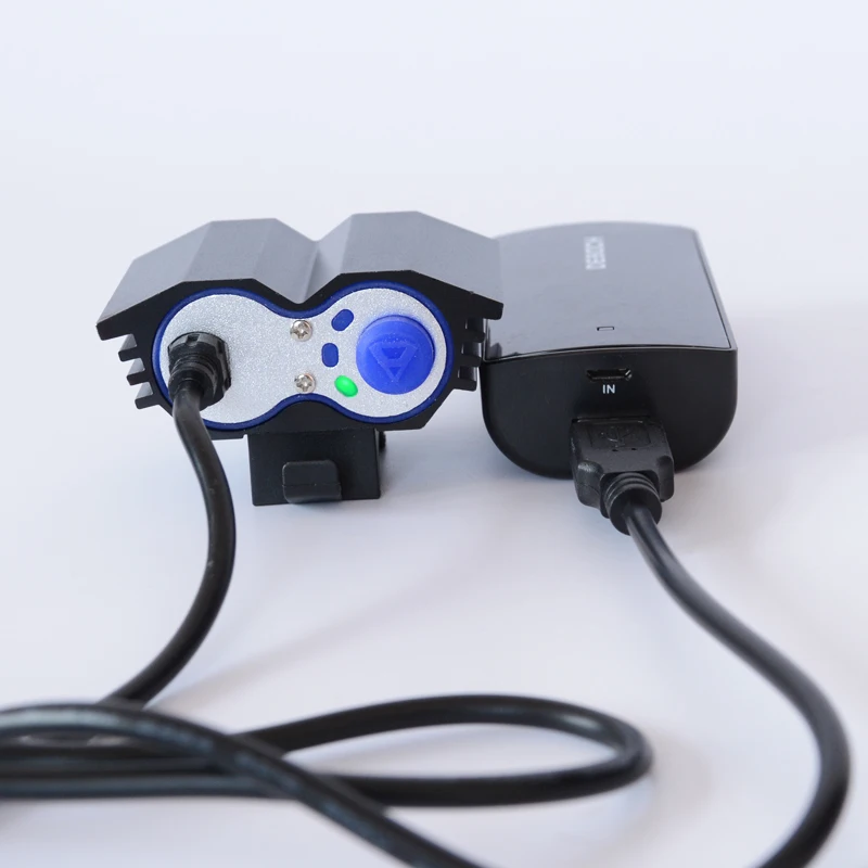 2 * XML T6 светодиодный велосипедный светильник фонарь Bicicleta передний головной с USB