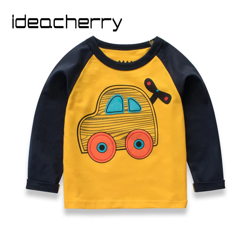 Ideacherry/Новая Брендовая детская одежда толстовки для мальчиков джемпер хлопковая