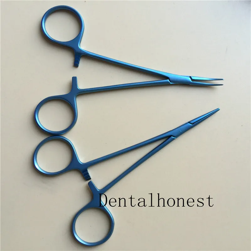 

2pcs Titanium Hartman Hemostatic Mosquito Forcep ophthalmic surgical instruments