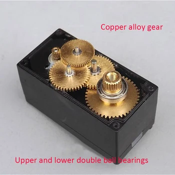 

Plastic Servo Steering Gear Servo For Robot RC Car Mechanical Steering Gear Disk Accessories Serial Communication Interface