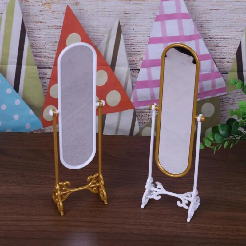 Kids Mirror Miniature Floor Rotary Mirror Toys Kid Gift Play House
