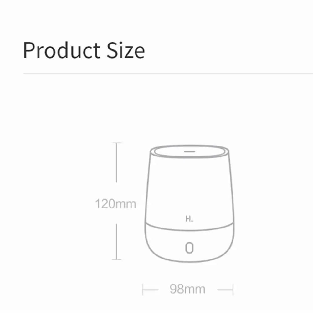 Xiaomi HL 120 мл Увлажнитель Портативный USB увлажнитель воздуха увлажнитель эфирное масло Арома диффузор очиститель воздуха от Youpin