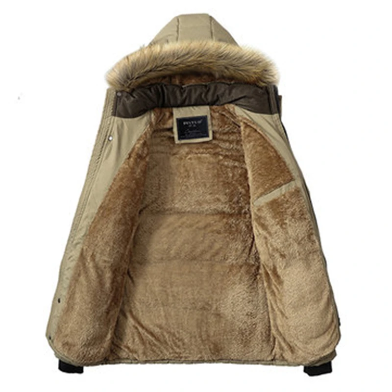 Мужская теплая зимняя флисовая куртка с капюшоном на меху 2019|jackets for men|male jacketfleece