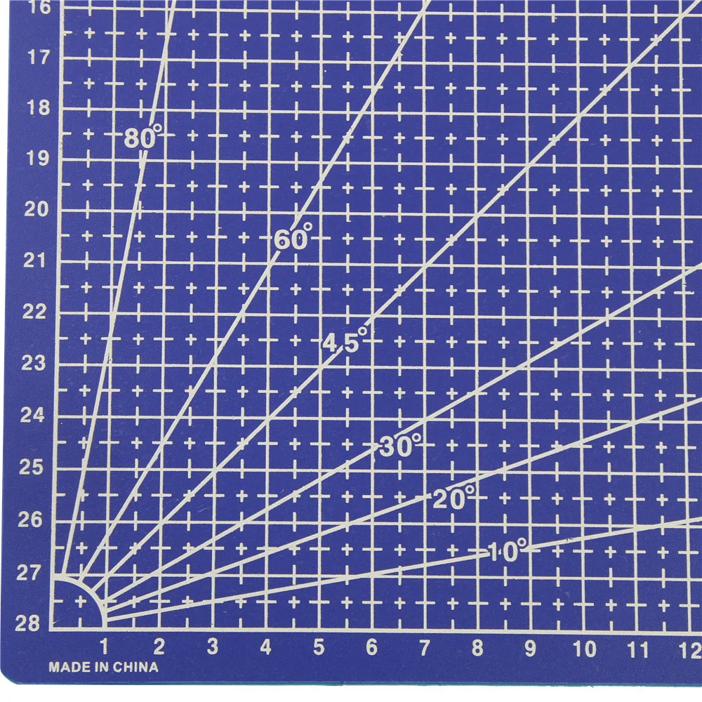 A3 ПВХ прямоугольные линии сетки режущий коврик инструмент пластик ремесло DIY инструменты 45 см* 30 см