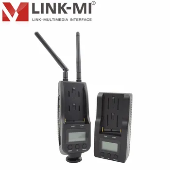 

LINK-MI LM-WHD100C 100m 5GHz WHDI Wireless Audio Video HDMI Transmitter and Receiver For Camera / Monitor