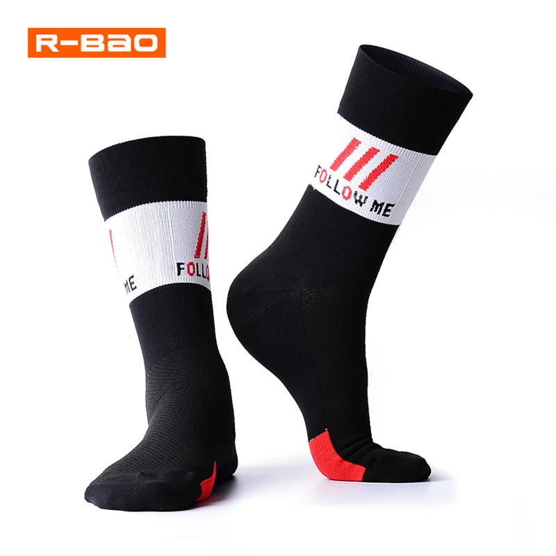 

Professional Men Cycling Socks Breathable Sweat Releasing Outdoor Sports Bicycle Running Hiking Football Basketball Socks