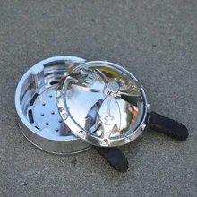 Силиконовый двойной ручкой уголь для кальяна металлический держатель тепла плита Chicha наргиле чаша для курительной трубы аксессуары