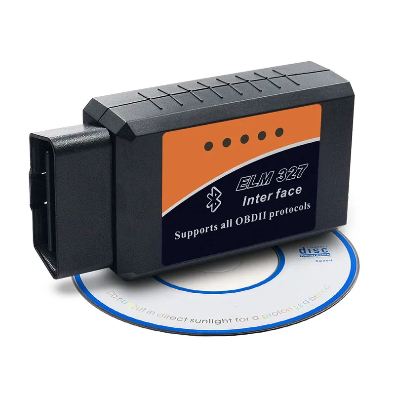 Real PIC18F25K80 Chip ELM327 V1.5 Bluetooth ELM 327 1.5 Interface OBD2 Diagnostic Scanner For All OBD2 Protocols