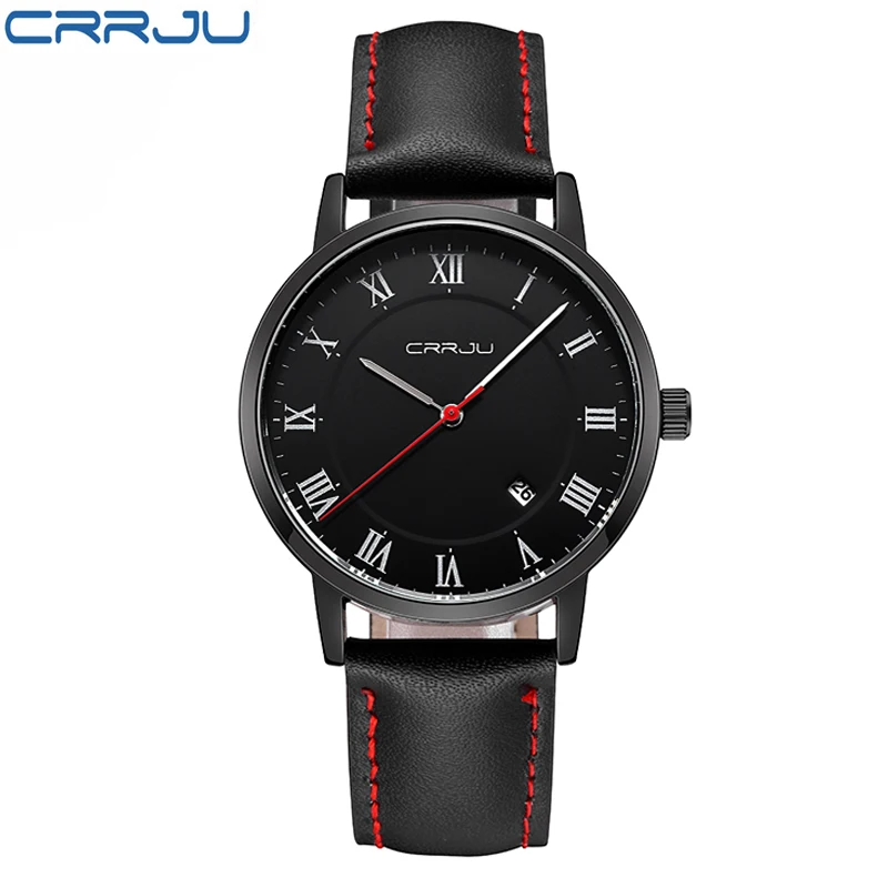 Prix pour Mens Montres Haut Marque De Luxe Quartz Montre CRRJU Mode D'affaires Décontractée Montre Mâle Montres À Quartz-Montre Relogio Masculino Prix pour Mens Montres Haut Marque De Luxe Quartz Montre CRRJU Mode D'affaires Décontractée Montre Mâle Montres À Quartz-Montre Relogio Masculino