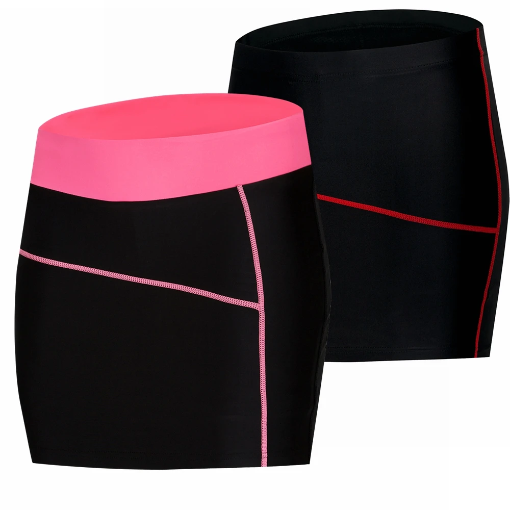 Buy 2018 Red Cycling shorts women Girls Summer MTB