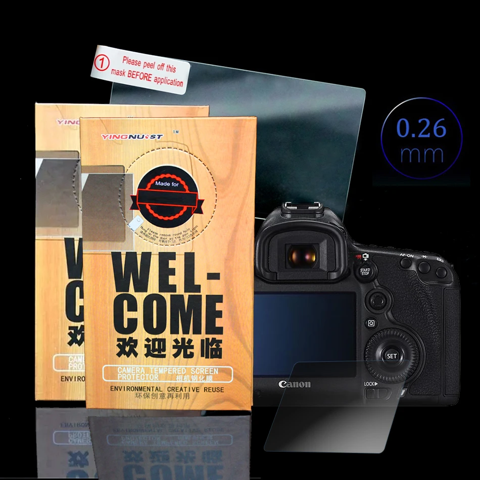 HD Закаленное стекло протектор экрана для Canon EOS 7D2 7DM2 7D Mark II специальный экран 3