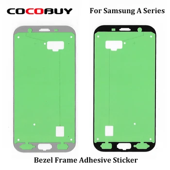 

Novecel Free shipping 10pcs LCD Screen Bezel Frame Front Housing Frame Adhesive Sticker For Samsung Galaxy A9 A8 A7 A5 A3