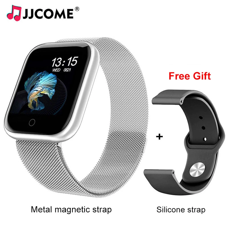 T80 Smart Band Wristband 1.3 Waterproof Blood Pressure Men - AliExpress