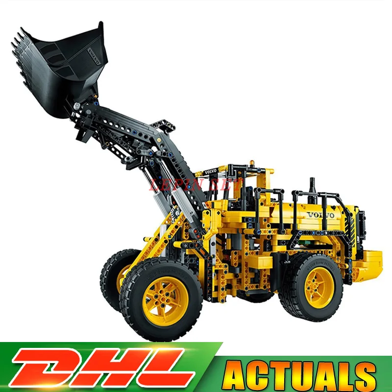 

LEPIN 20006 technic series 1636pcs Volvo L350F wheel loader Model Building Kit Blocks Bricks Compatible LegoINGLY 42030