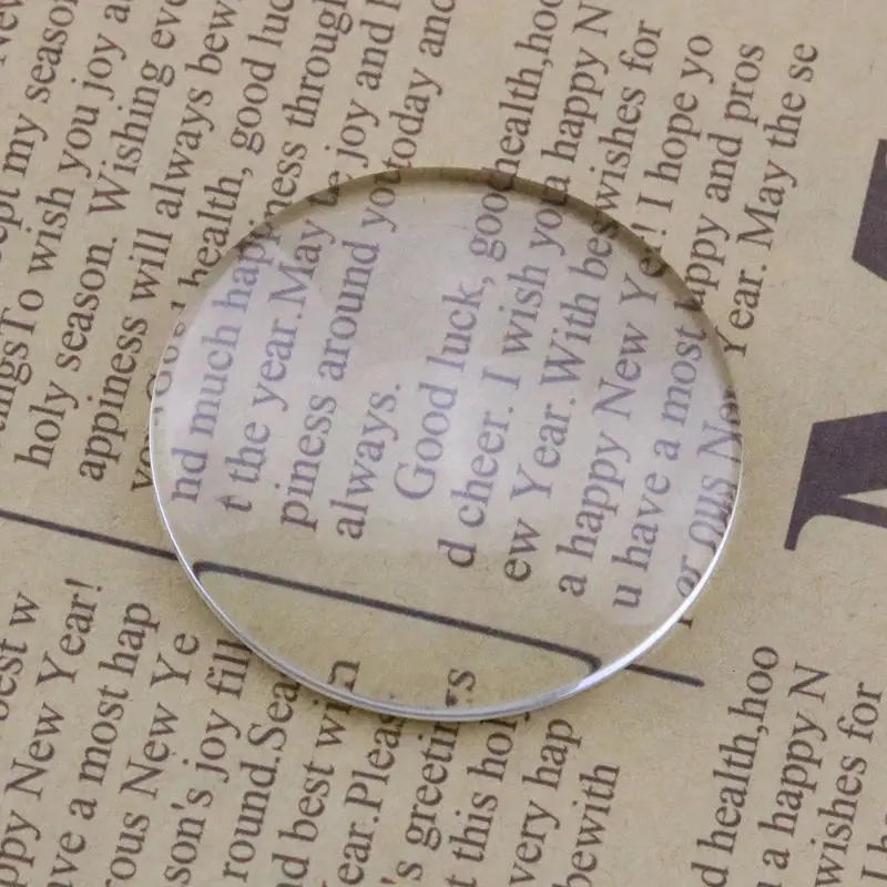 

60MM 15MM 22MM 27MM 37MM 45M Glass Cabochon Transparent Clear Round Cameo Cover Caps Glass Spacers Crystal Gem Beads Diy Jewelry