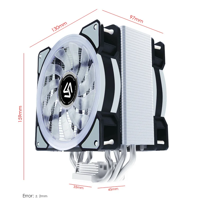 ALSEYE وحدة المعالجة المركزية برودة 4 Heatpipes LED 4Pin PWM 120 مللي متر مروحة برودة ل LGA 1155/1151/1156/ 775/1366/2011/AM2 +/AM3 +/AM4 ALSEYE وحدة المعالجة المركزية برودة 4 Heatpipes LED 4Pin PWM 120 مللي متر مروحة برودة ل LGA 1155/1151/1156/ 775/1366/2011/AM2 +/AM3 +/AM4