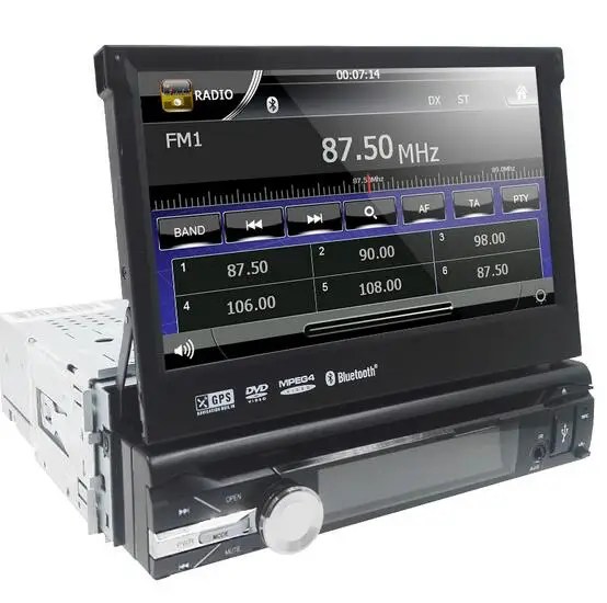 Cheap NEW Store! 7 inch Car Electronic 1 din Car DVD Player with GPS Navigation In dash Car PC Stereo Head Unit video+ Free map 2
