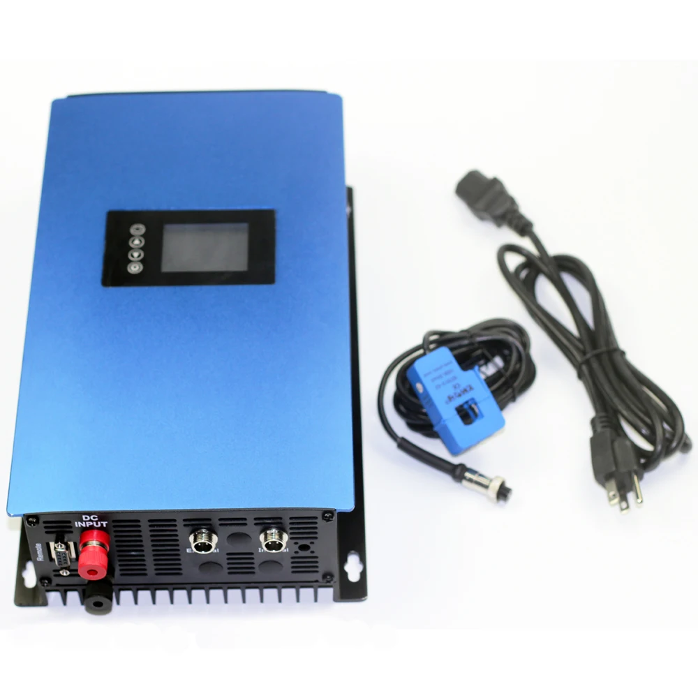 Инвертор с чистой синусоидальной сеткой MPPT 1000 Вт/2000 Вт с ограничением/Wi-Fi опциональным онлайн-монитором