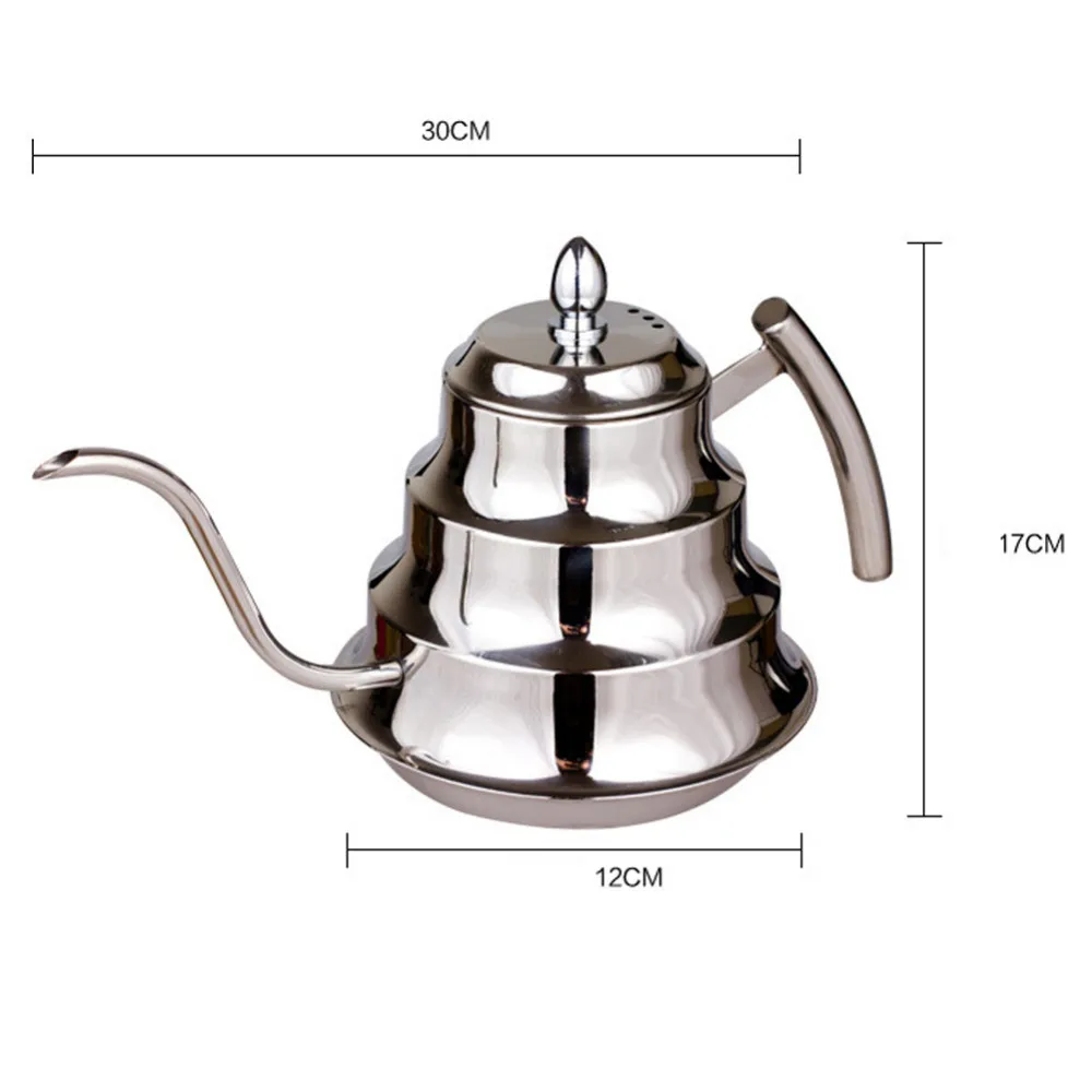 SelenTeks United Verde USD FG Dollar la A Acciaio Pu'er States Caffè alta Della Di Pentola Tè bocca Goccia 1.2L Ultimo Qualità inox Turchia Cucina Bollitore stock ACRDDK Bene 5 SelenTeks United Verde USD 5