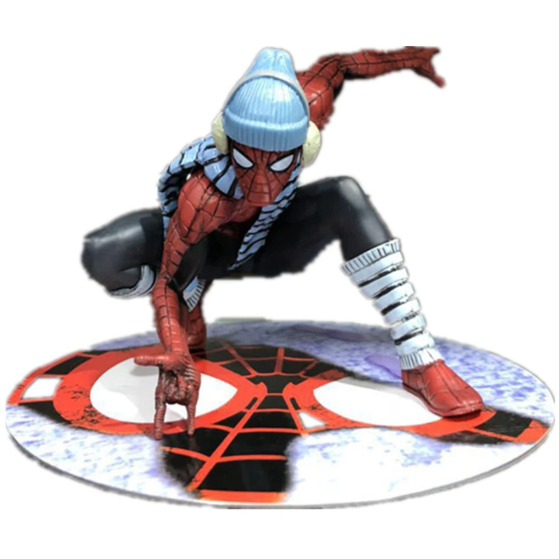 

Marvel Spider-Man Heroes Return Winter Wear Doll Model Grab the thief equipment character action model ornaments for children