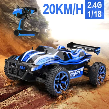 

GizmoVine 1/18 Full-scale RC Car High Speed Dirt Bike Electric 4CH Off-Road Vehicles Model Toys Remote Control Car for Baby kids