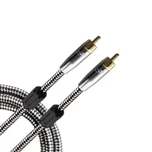 1m 2m 3m 5m 8m – RCA to RCA Male Hifi Stereo Digital Coaxial Audio Video Cable Subwoofer Amplifier AV TV RCA Cable
