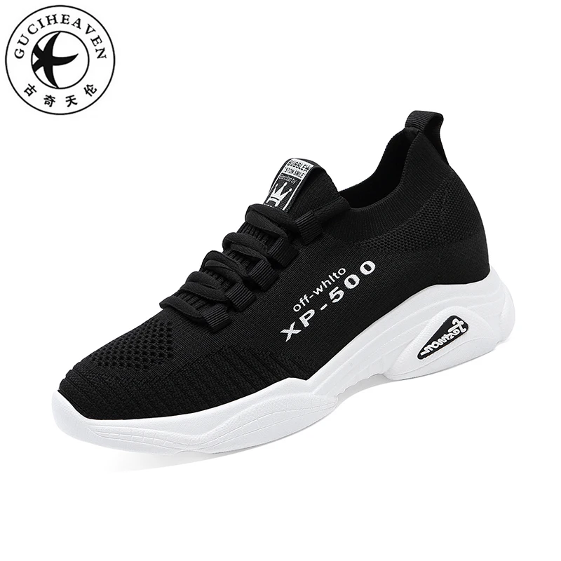 

Summer Autumn New Fashion Women Black White Breathable Mesh Black White Lace-up Causal Sneakers Student Vulcanized Leisure Shoes